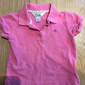 Lilly Pulitzer Kids Pink Polo Shirt
